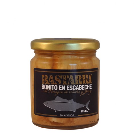 Bonito en escabeche al vinagre de Sidra y Jerez Bastarri