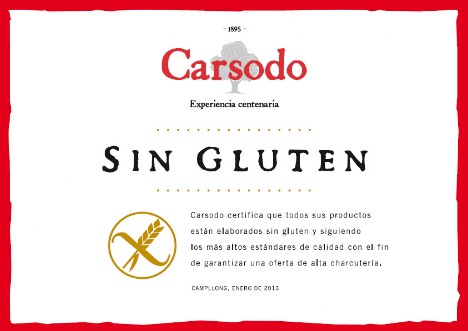 Productos sin Guten