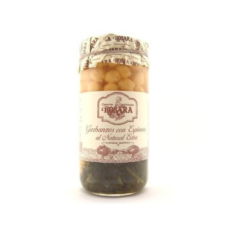 Garbanzos con espinacas de Rosara