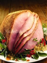jamón con cerdo con miel